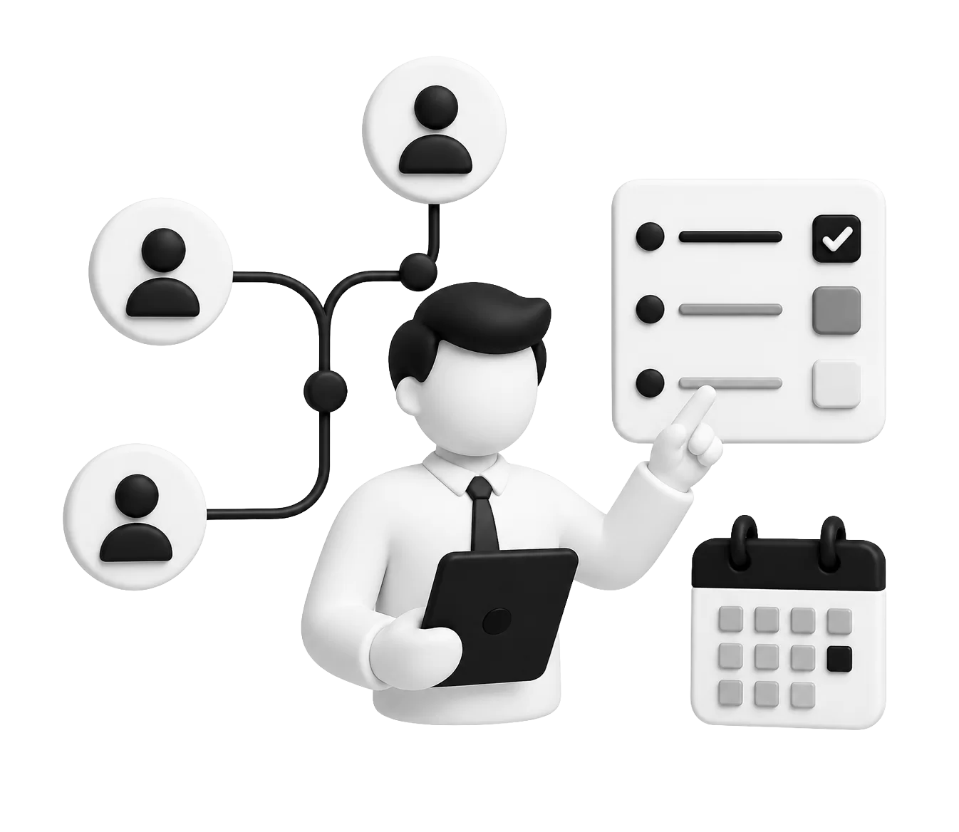 Managers Illustration