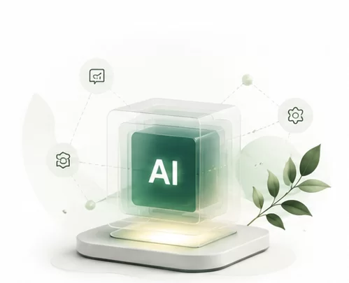 AI & Future Integration Illustration